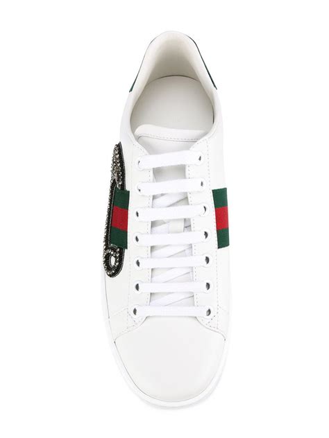 gucci safety pin shoes
